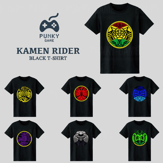 (Collections) Áo thun Kamen Rider OOO Medal Black T-Shirt ngắn tay