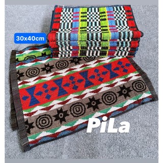Khăn Mẫu Thổ Cẩm Dày Dặ 30x40cm Không Đổ Màu