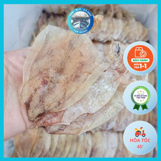 Khô Mực Bầu Nhỏ, Mini Loại 1 Mình Dày Đặc Sản Biển Cà Mau - Khô Tám Hoàng [Hỏa Tốc HCM]
