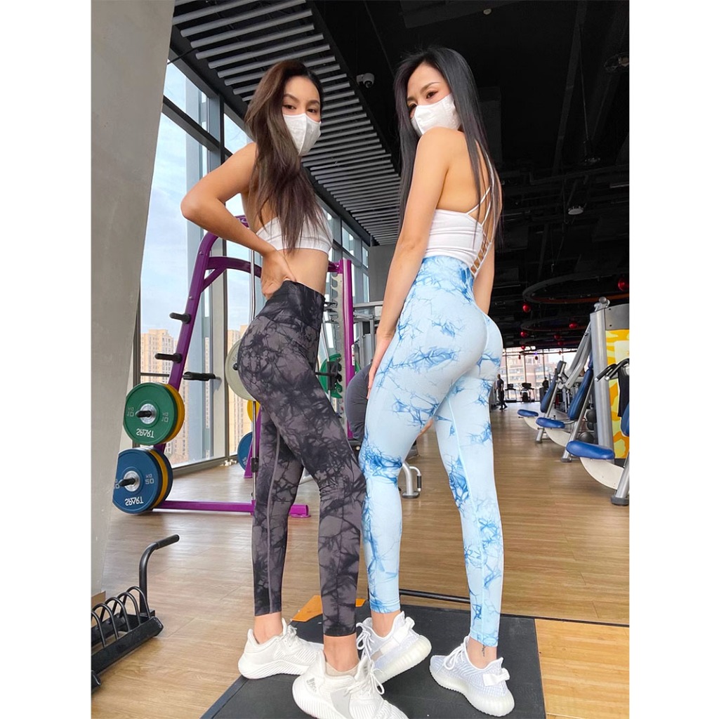 Quần tập gym nữ chun mông, quần legging thể thao nữ tôn dáng, vải co giãn thoải mái AMI-B28