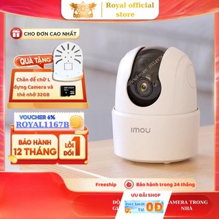 Camera imou trong nhà Ranger 2 A42 xoay 360 độ, đàm thoại 2 chiều và phát hiện chuyển động - Camera wifi imou Royal