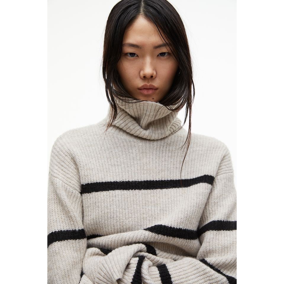 Áo Len cổ lọ H&M - Màu Sọc