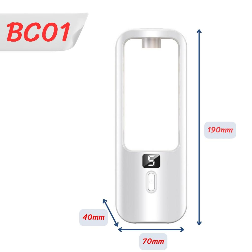 Máy xông tinh dầu tự động hương thơm dịu nhẹ 3 và 5 chế độ Máy khuếch tán hương thơm tự động phun nước hoa hẹn giờ_ BC01