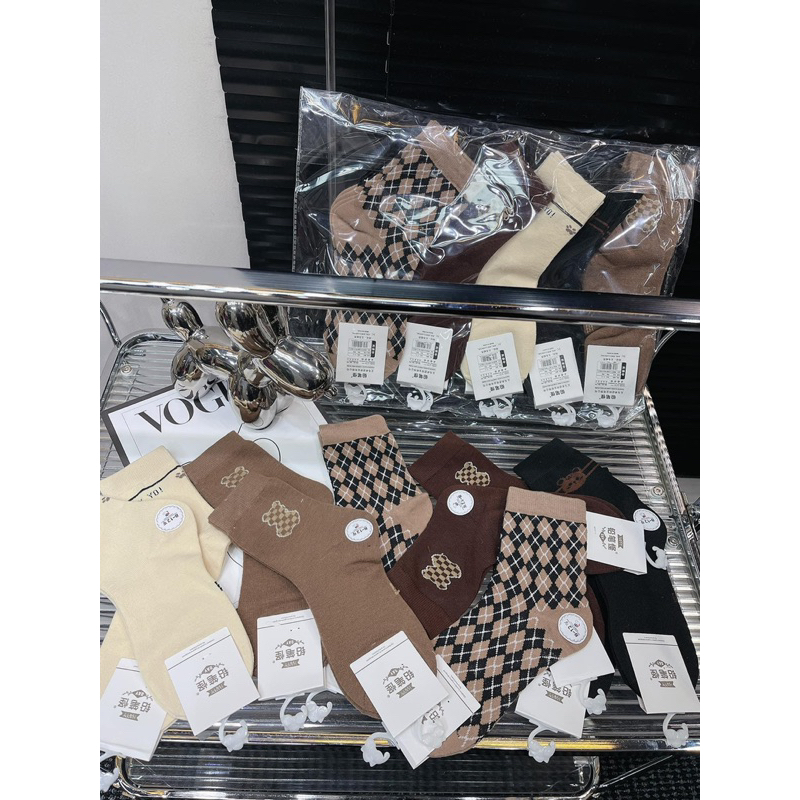SET 10 ĐÔI TẤT CHỮ HEY YO! CHO BÉ
