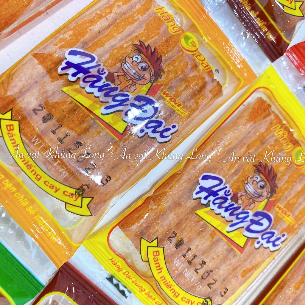 Combo 30 gói sườn dê nướng mini Hằng Đại - ăn vặt cổng trường, ăn vặt tuổi thơ siêu thơm ngon