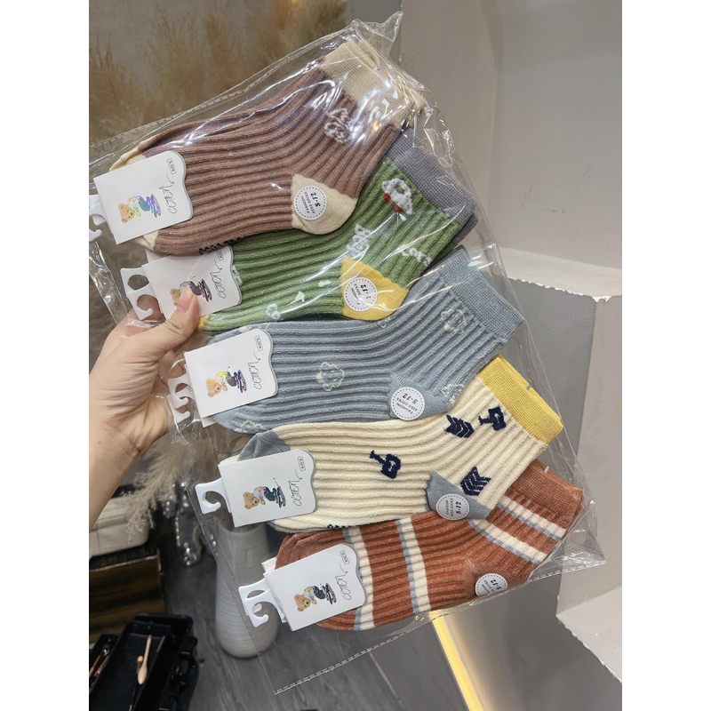 SET 10 ĐÔI TẤT BEEP CHO BÉ