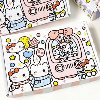 Hộp đựng quà Kitty trắng 20x13x3