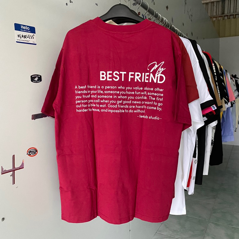 Áo Thun Teelab Đỏ Size L