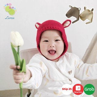 Mũ len, nón len tai gấu đáng yêu cho bé trai bé gái 𝐌𝐋𝟐