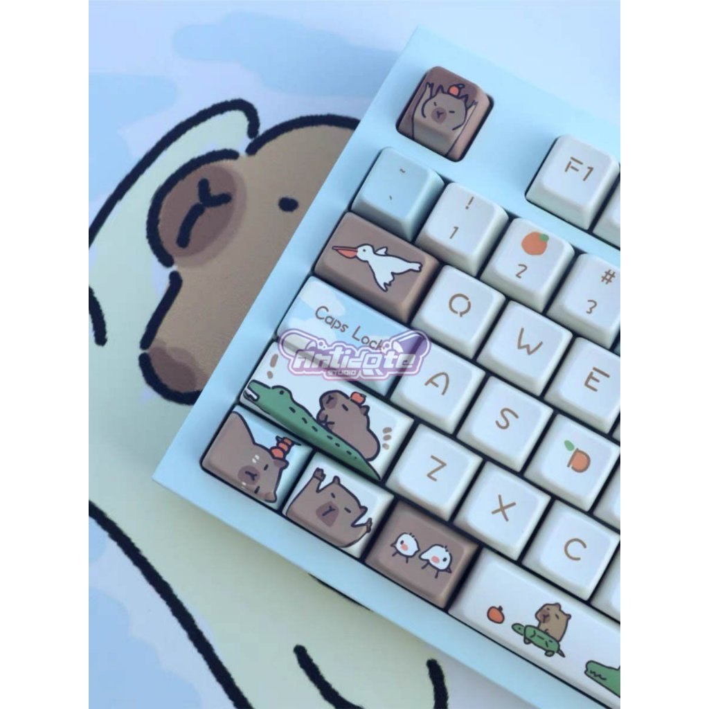 Nút bàn phím cơ Capybara -  profile MOA - 139 nút