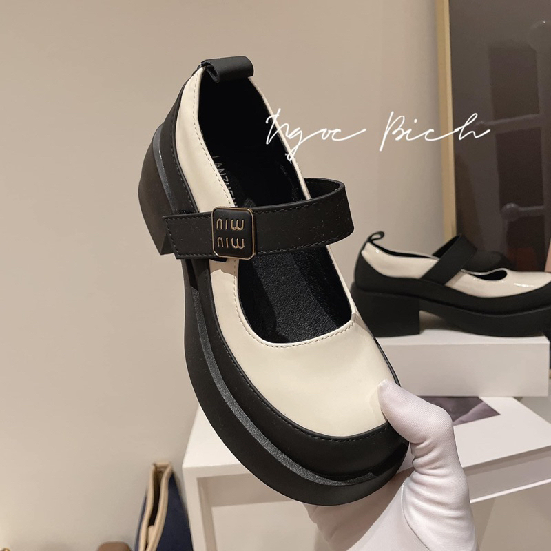 MÃ -L001 GIÀY MOCA MIUMIU BẢN CAO CÂP FULL BOX