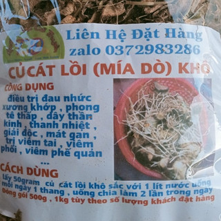 100g củ cát lồi mía dò khô