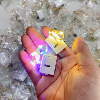 Dây đèn led trang trí 1m 10 bóng, sẵn pin