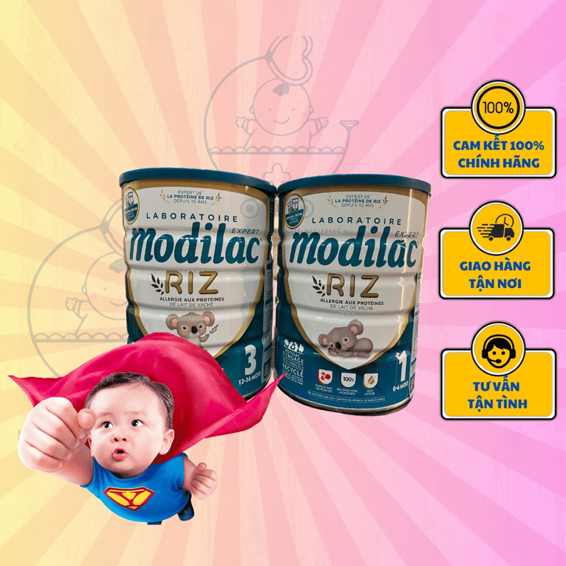 Sữa Modilac Riz 3 dành cho trẻ dị ứng đạm bò