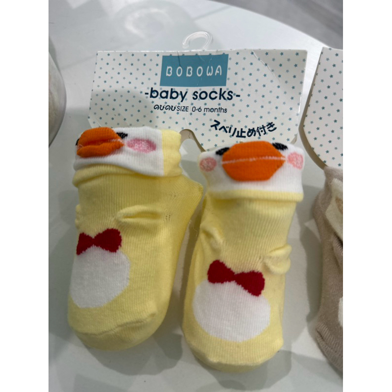 Vớ Bobowa vịt đeo nơ baby shock 👶🏻
