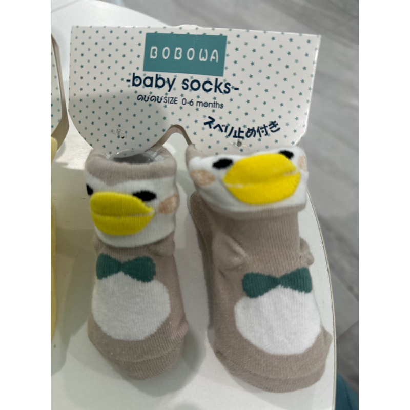 Vớ Bobowa vịt đeo nơ baby shock 👶🏻