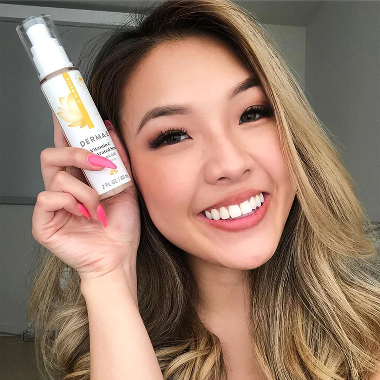 Tinh chất dưỡng ẩm và làm sáng da Serum Vitamin C Serum with Hyaluronic Acid ''DERMA-E'' 60ml