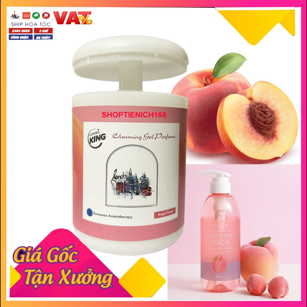 Sáp thơm phòng khử mùi GoldenKing Charming Perfume Hương Nhài 240g