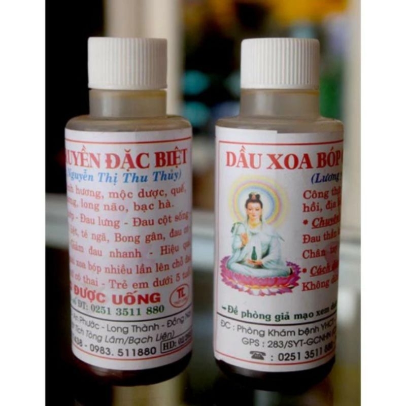 50 chai dầu xoa bóp