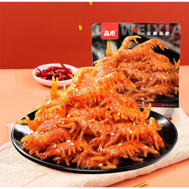 Que Cay tẩm vị TRÙNG KHÁNH HÃNG SENPA ăn liền nhiều loại 65g - sợi cay, miếng cay, thanh cay - Đồ ăn vặt nội địa Trung