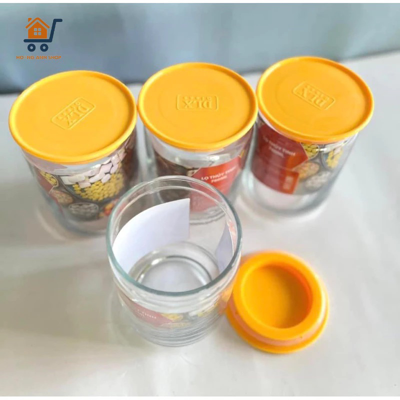 Hũ Lọ thủy tinh Indonesia 760ml Hkm Giá Rẻ