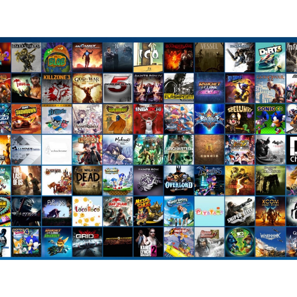 List Đĩa Game PS3  - Chính Hãng Sony - Hoạt động tốt.