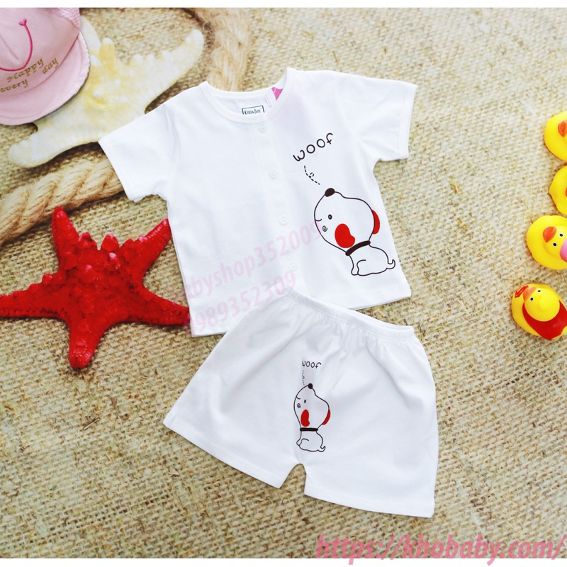 Combo 5 bộ quần áo sơ sinh tay ngắn từ 3-15kg 👶🏻👶🏻👶🏻