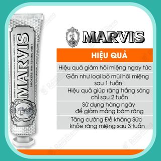 kem đánh răng marvis 85ML