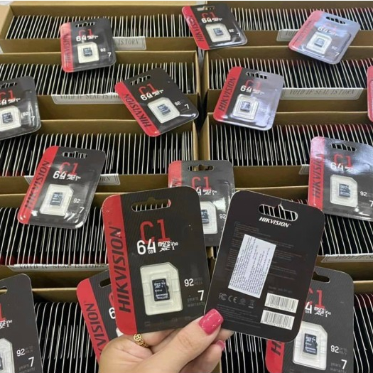 Thẻ Nhớ Micro SD Hikvision 64Gb Class 10 - Hàng Chính hãng