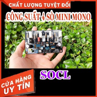 Mạch công suất 4 sò mono bản mini dùng cho âmly