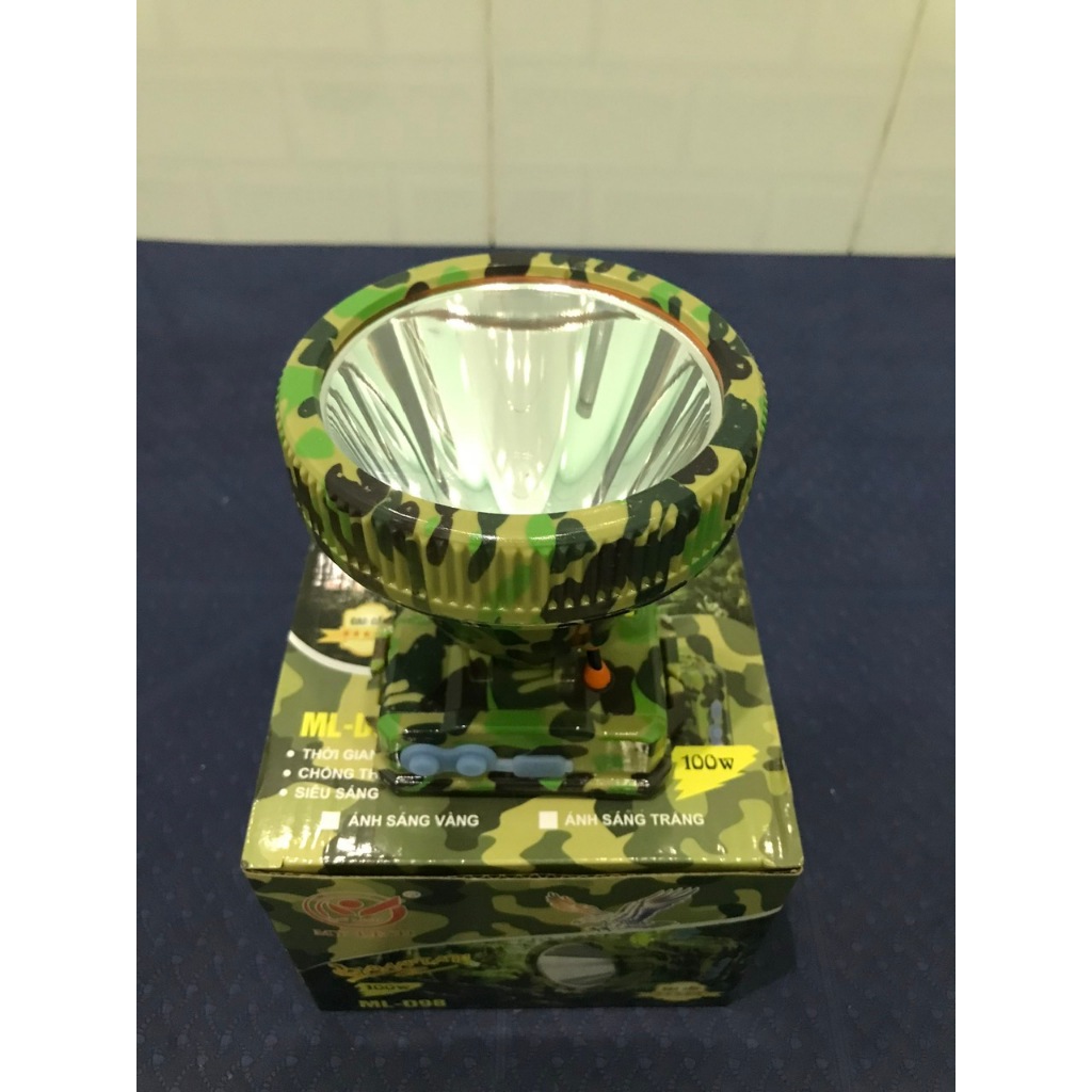ML-D98 : Đèn Đội Đầu Rằn Ri Cao Cấp Mỹ Linh (Ánh Sáng Trắng)