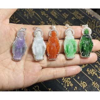 Mặt Mẹ Maria ngọc bọc bạc
