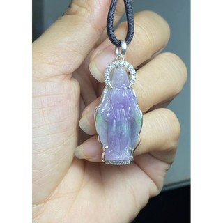 Mặt Mẹ Maria ngọc bọc bạc
