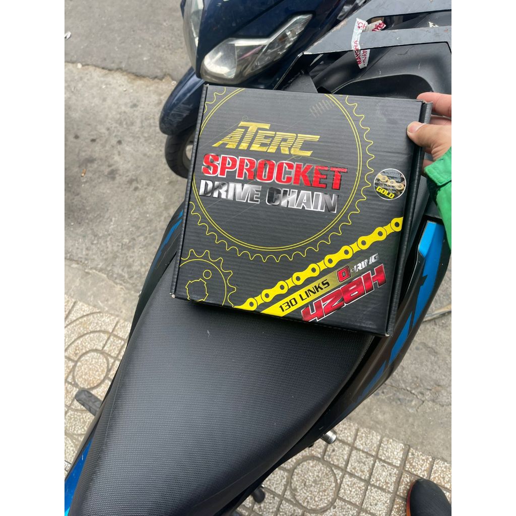 Nhông sên đĩa/ NSD ATERC kiểu Ninja xe Winner 150 và Winner X(Ver2,3)