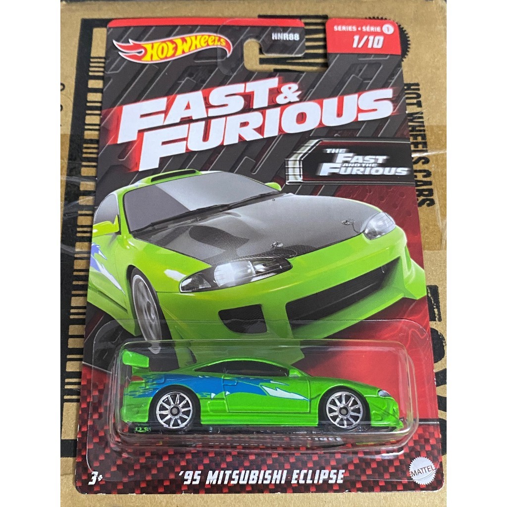 Xe mô hình Hot Wheels Fast & Furious Mitsubishi Eclipse