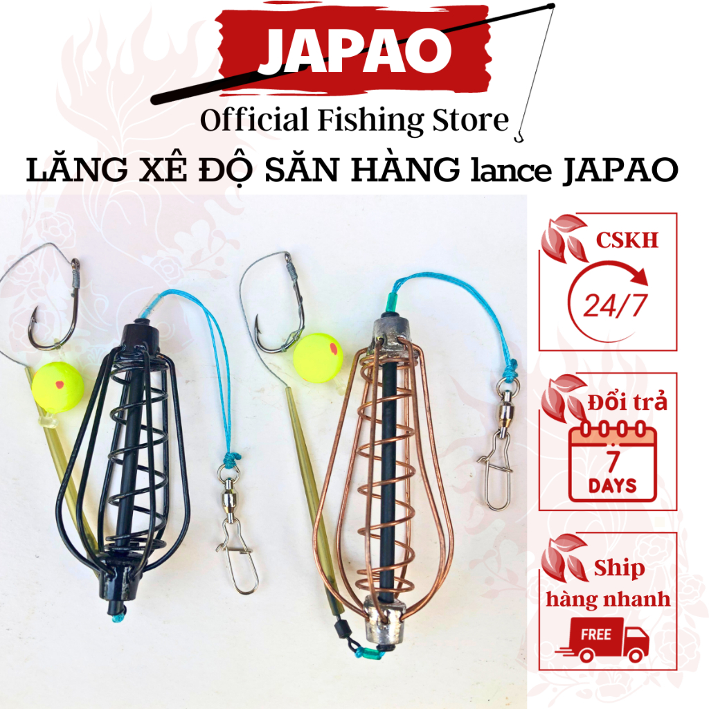 Lăng xê độ câu lancer buộc thủ công Japao lưỡi câu lăng xê độ chì loại 1 lưỡi chuyên chép