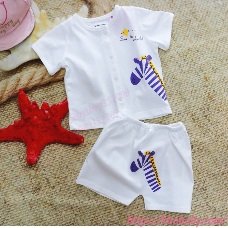 Combo 5 bộ quần áo sơ sinh tay ngắn từ 3-15kg 👶🏻👶🏻👶🏻