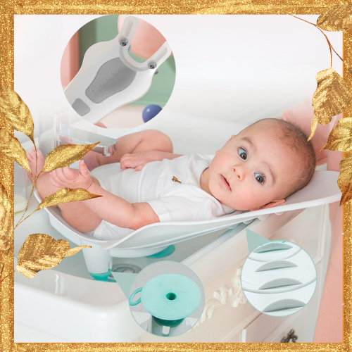 Ghế Ngồi Nằm Rửa Mông, Dụng Cụ Hỗ Trợ Tắm  Cho Bé Sơ Sinh
