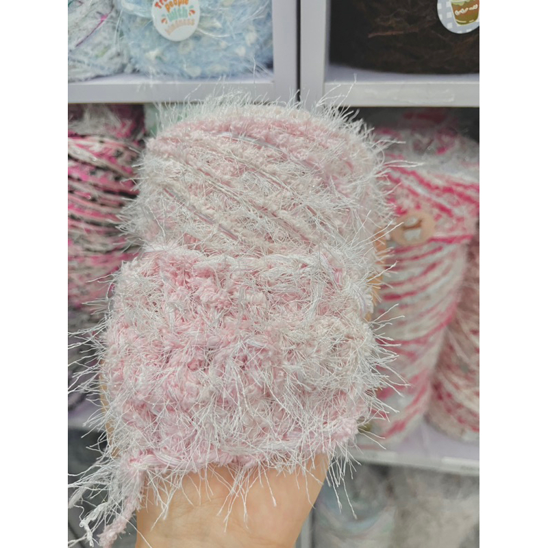 Len kiểu, len mix, len thủ công - Tone HỒNG PASTEL  xinh xắn