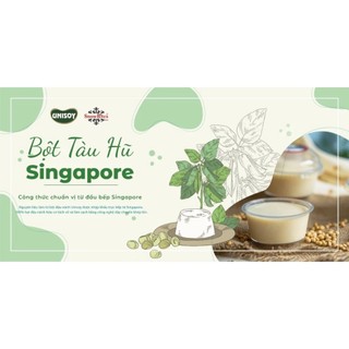 Bột tàu hủ singapore 500gr - 100% hạt đậu nành hữu cơ unisoy chính hãng