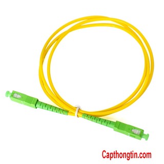 Dây nhảy quang sc/apc-sc/apc sm , sx singlemode 3 mét