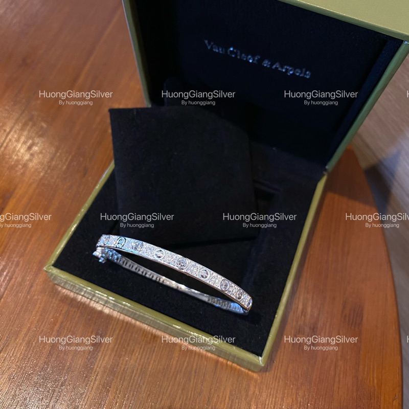 Vòng tay cartie full đá Bạc s925 - HuongGiangSilver