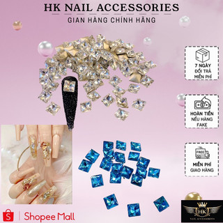 Đá khối trang trí móng hk nail accessories