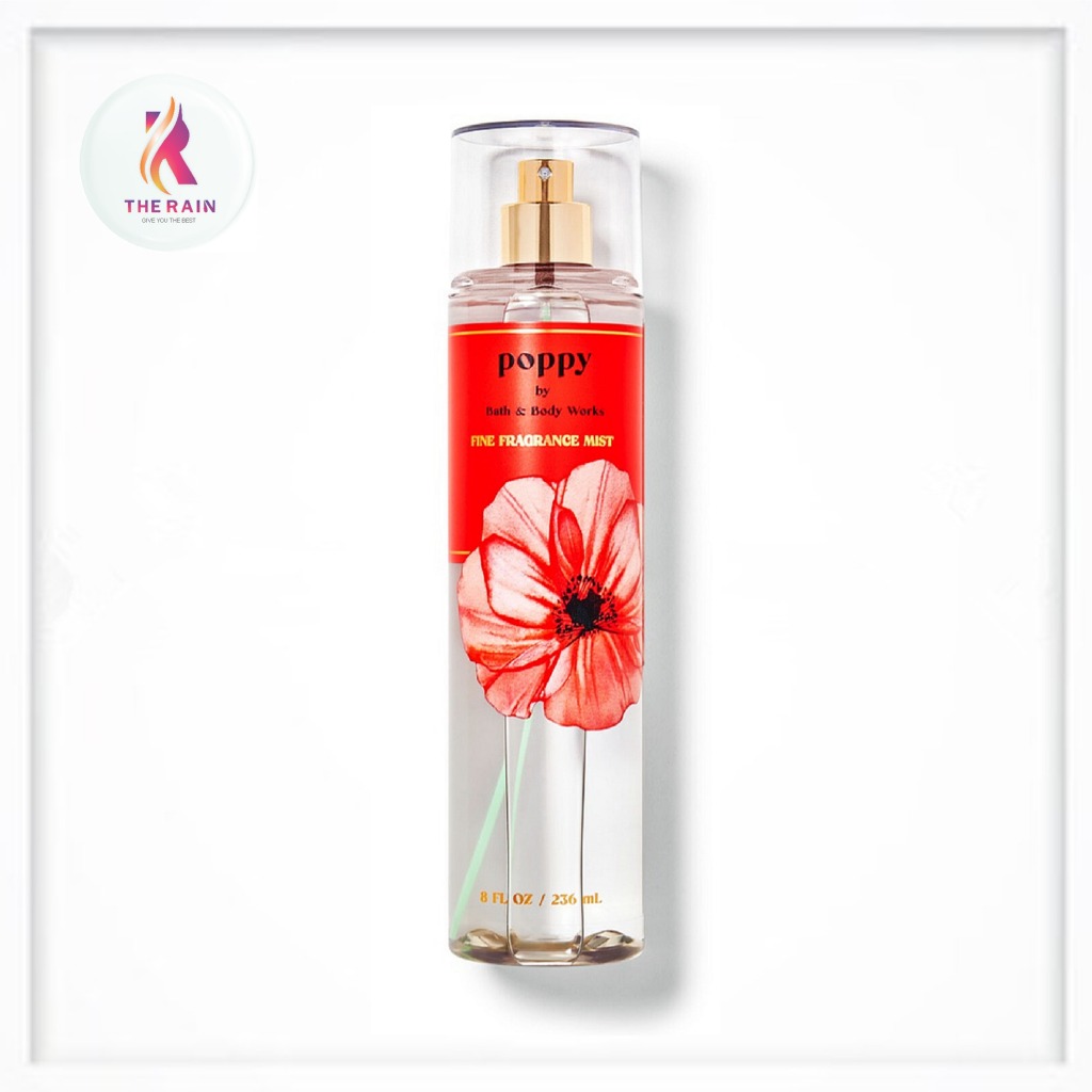 Xịt thơm toàn thân Bath & Body Works Poppy 236ml