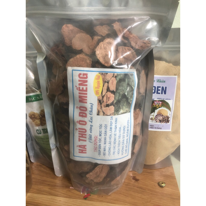 1KG HÀ THỦ Ô ĐỎ KHÔ CHUẨN RỪNG TÂY BẮC