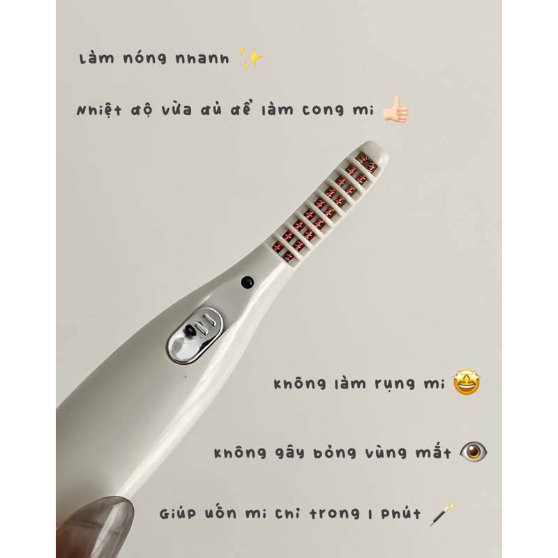 ✶ Máy uốn mi nhiệt Olive Young Fillimilli Mini Heated Eyelash Curler ✶