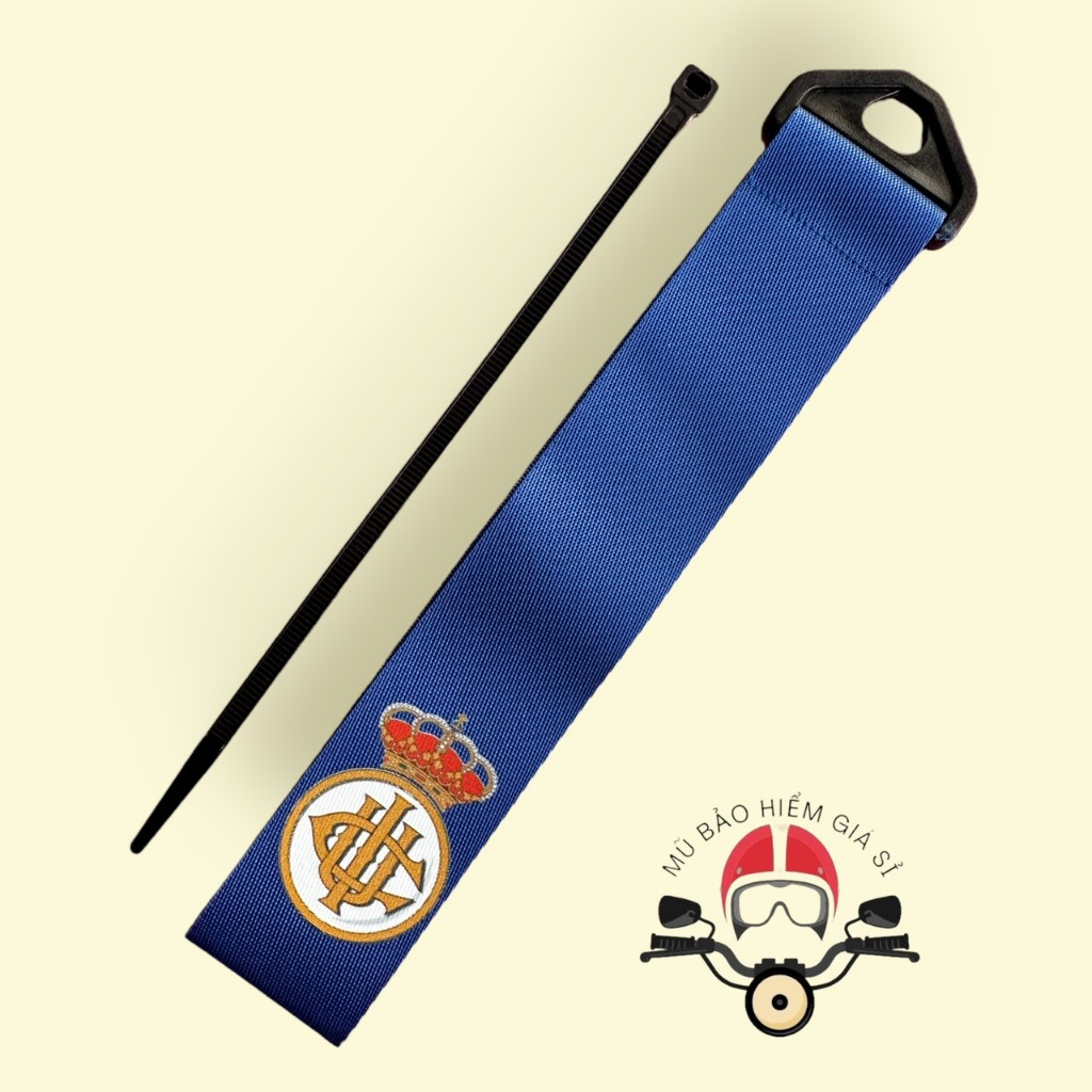 Móc Dây Cảng Sau, Móc Yên Trang Trí Xe Đua Racing Nhiều Mẫu Độc Lạ kèm dây rút - Đầu Nhựa Dây Poly Cao Cấp