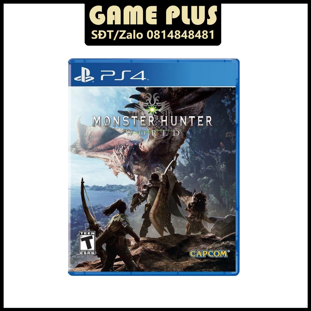 Đĩa Game 2ND Monster Hunter World cho máy PS4 PS5