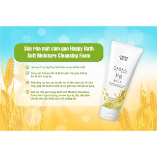 Sữa rửa mặt Happy Bath Hàn Quốc 200g