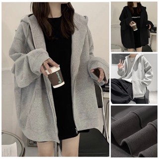 Áo khoác hoodie khoá zip khoác ngoài nỉ hàn cao cấp unisex form rộng local brand cao cấp Ligun